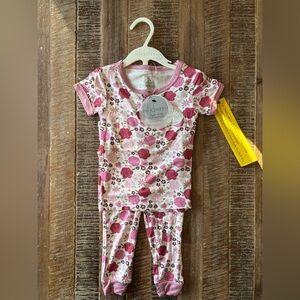 Milkberry Kids Pajama Set - Pink Floral